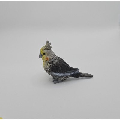 玄鳳鸚鵡精品擺設（灰）